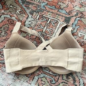 NWT Spanx Bra-llelujah!® Unlined Full Coverage naked 2.0 Racerback bra 36D
